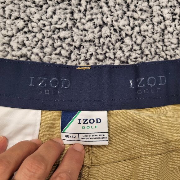 IZOD Golf Men's Pants Size 40 Spandex Comfort Sporty - Picture 3 of 5